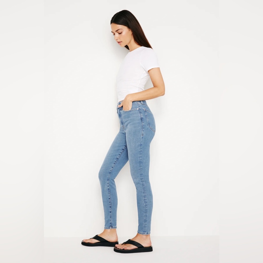Good American NWT Always Fits Good Legs Long in Denithicblue06// Size 6-12